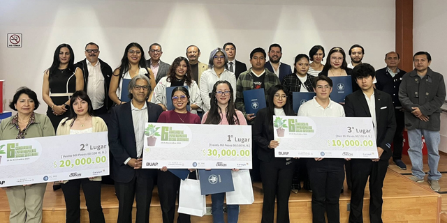 La BUAP premia el talento universitario en emprendimiento social sostenible: Una comunidad que apuesta al futuro