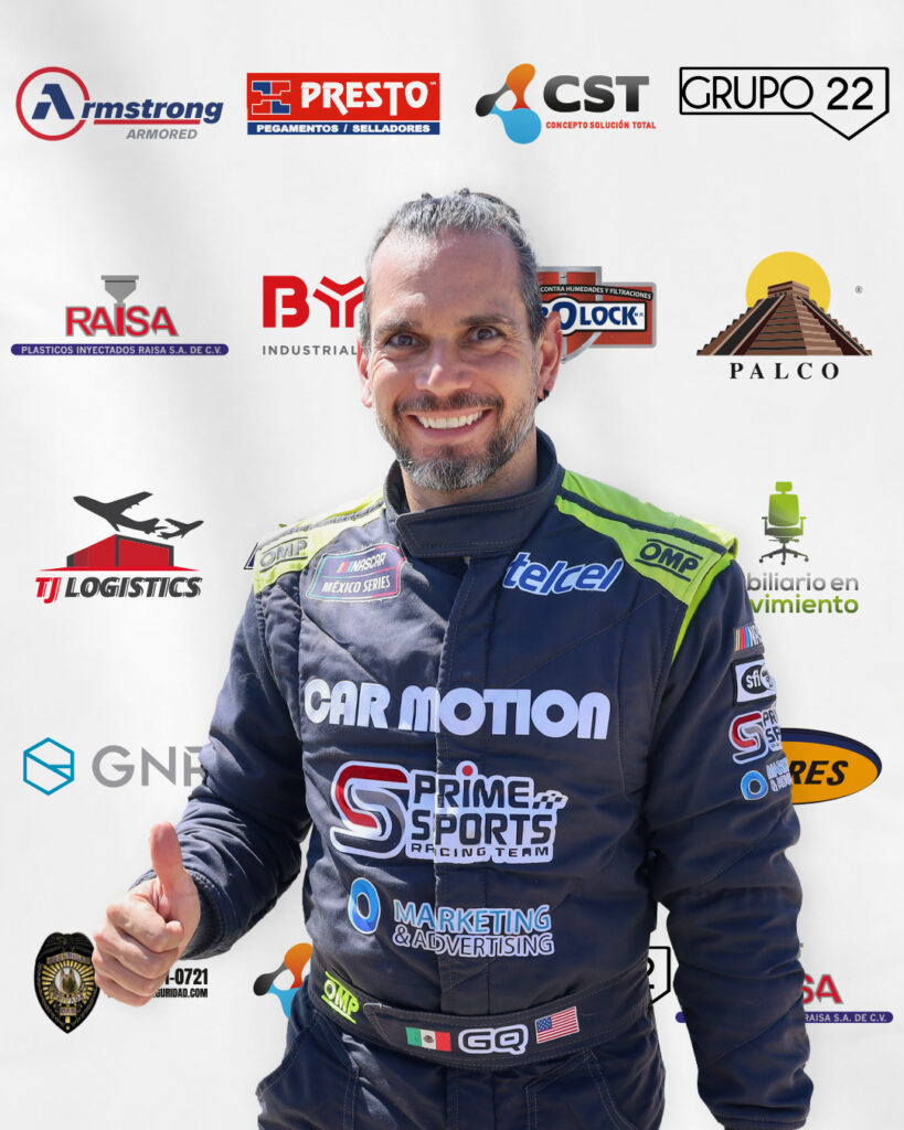 Germán Quiroga va a Puebla por su cuarto título de NASCAR México Series