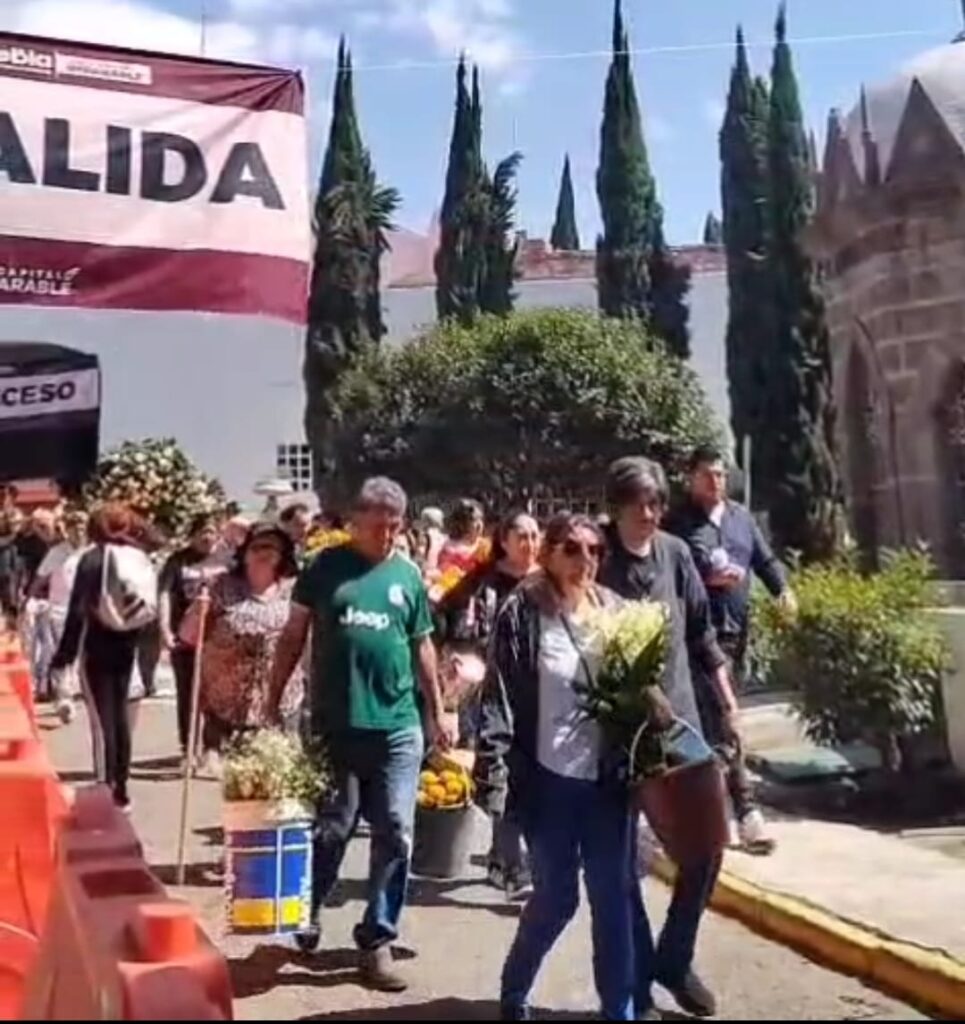 Esperan 86 mil personas en el panteón municipal