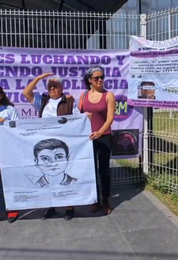 Video: Víctima de violencia vicaria y ONGS exigen no liberar al presunto agresor