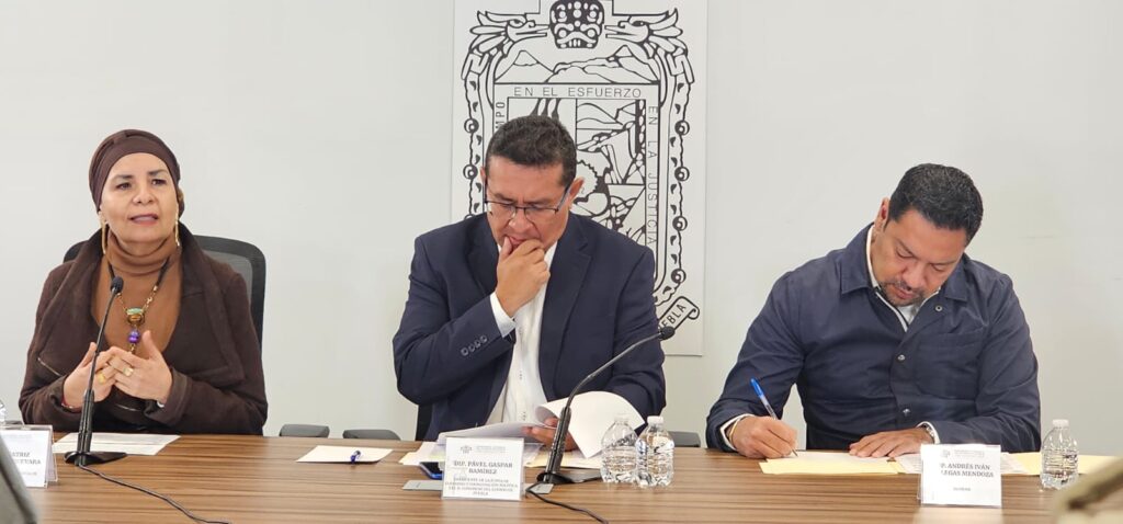 Comisiones del Congreso de Puebla serán itinerantes: Pavel Gaspar