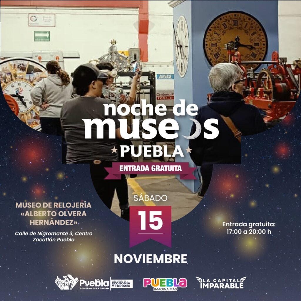 Este sábado es Noche de Museos en Puebla capital