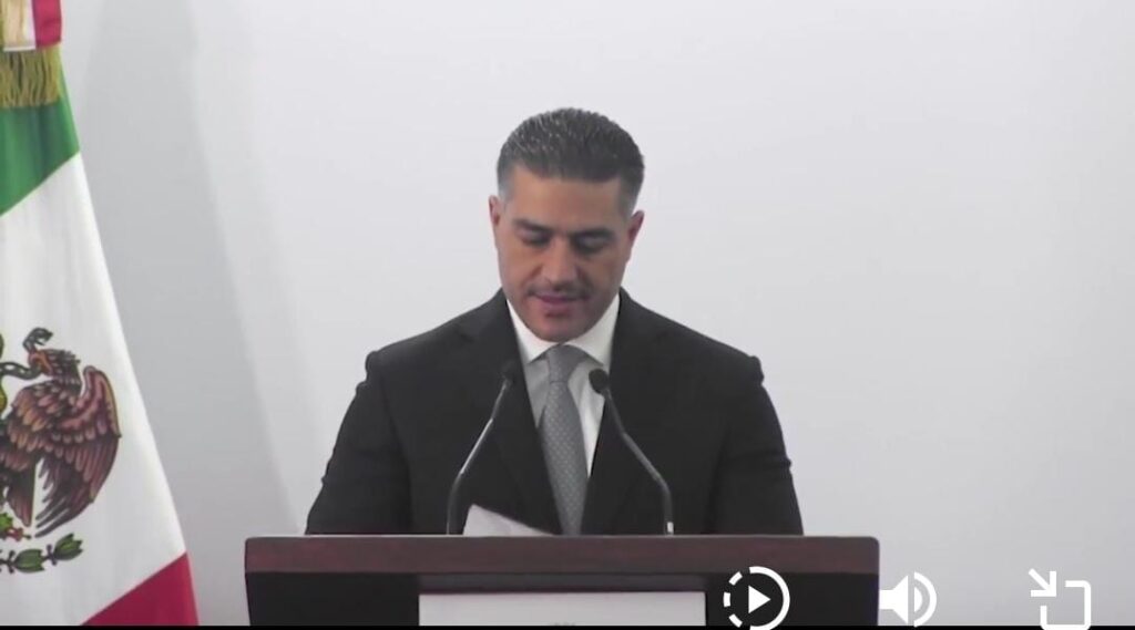 García Harfuch informó detención de Jorge Armando ‘N’, presunto autor intelectual de la muerte del alcalde de Uruapan