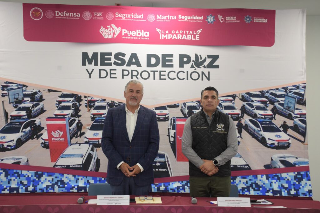 Acciones coordinadas de la SSC consolidan resultados a favor de la capital poblana