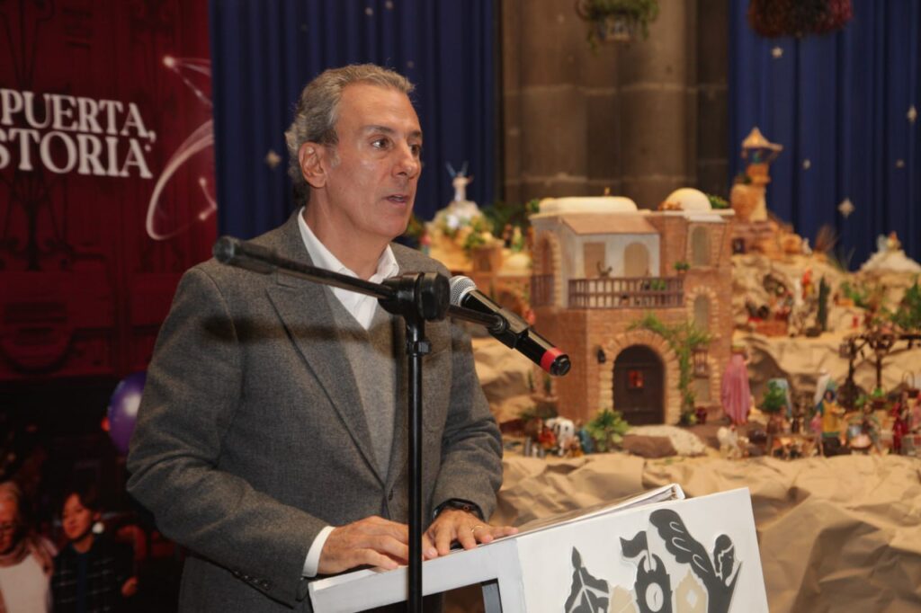 Presenta Pepe Chedraui actividades de Vive la Navidad Puebla 2025