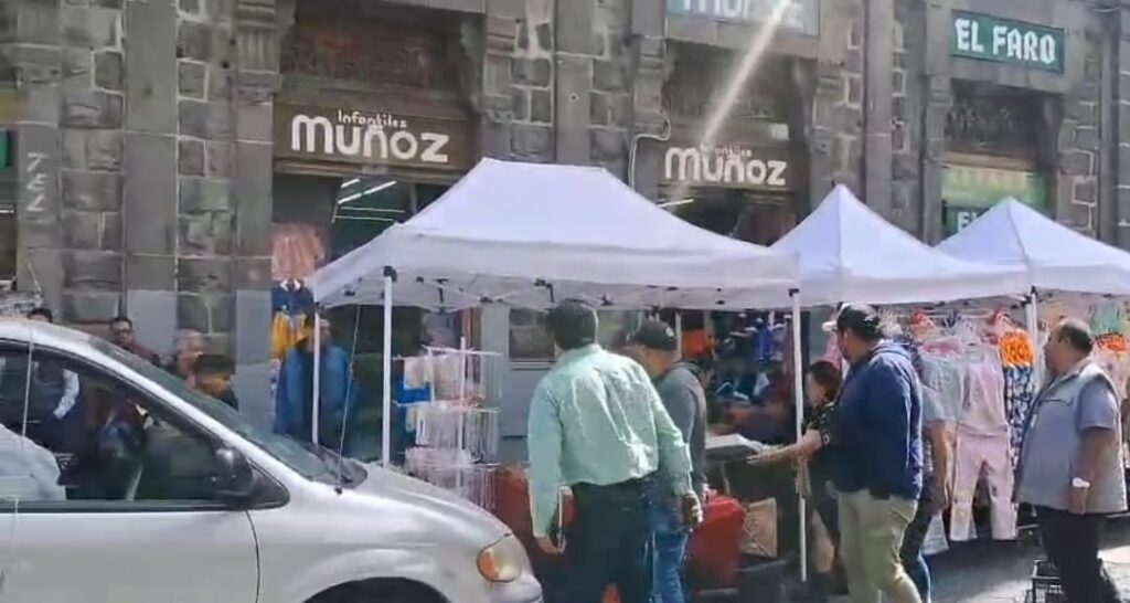 Por operativo, ambulantes y Vía Pública tuvieron leve enfrentamiento  