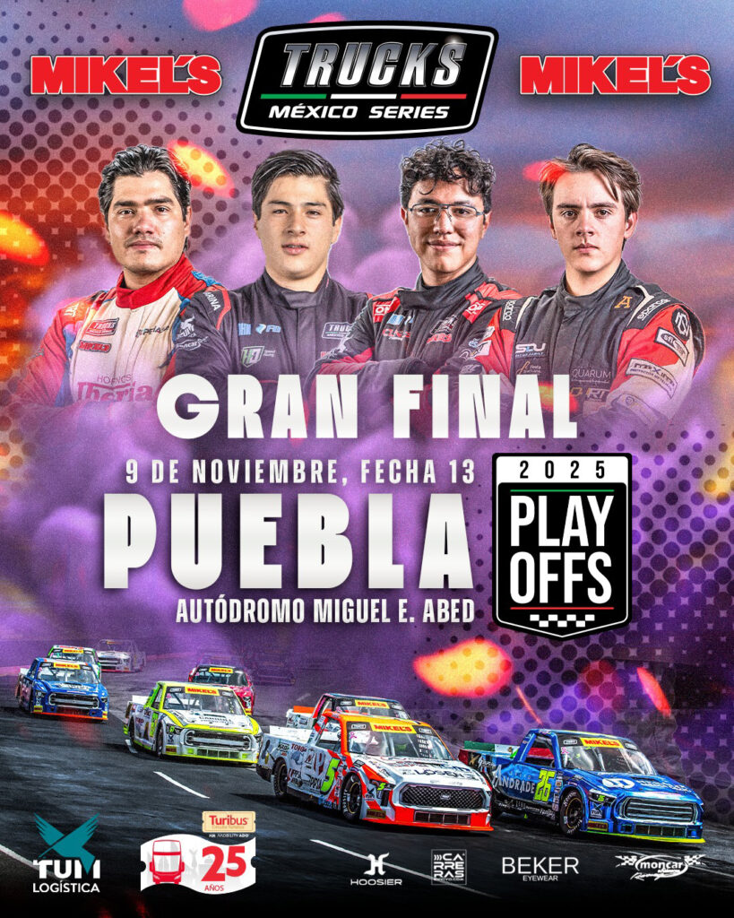 En Puebla, Trucks México Series pone en juego el título de la temporada 2025