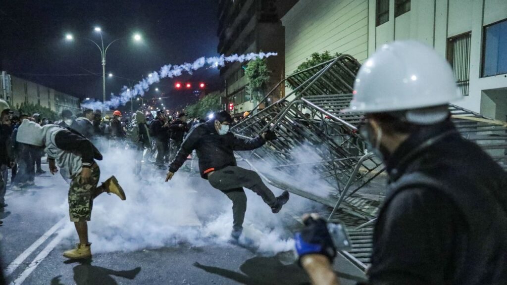 La protesta de la generación Z