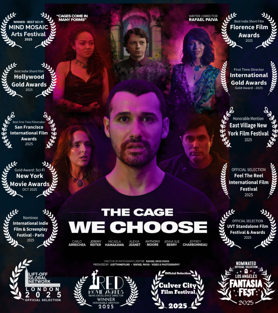 Carlo Arrechea protagoniza “The Cage We Choose”, cortometraje que está conquistando festivales internacionales
