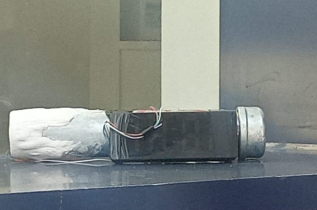 Video: Desactivan objetos sospechoso de un Bancomer