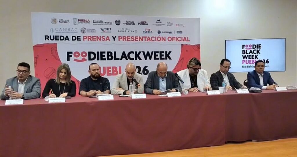 Presentan el Foodie Black Week Puebla 2026