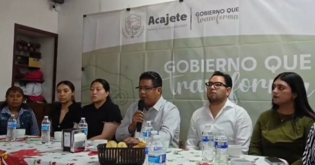 Edil de Acajete negó encubrir a ex funcionario acusado de acoso