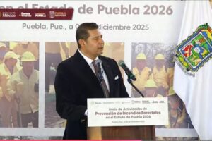 Anuncia Alejandro Armenta construcción de unidad habitacional para policías.