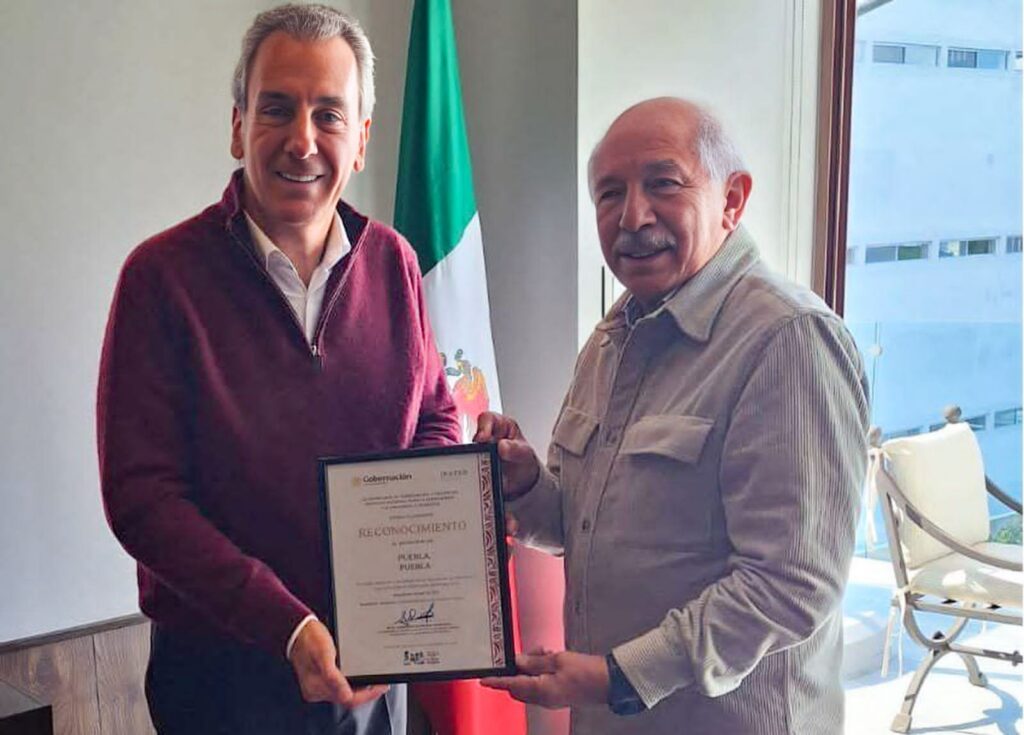 Puebla capital obtiene el 1er lugar estatal en la guía consultiva de desempeño municipal 2025