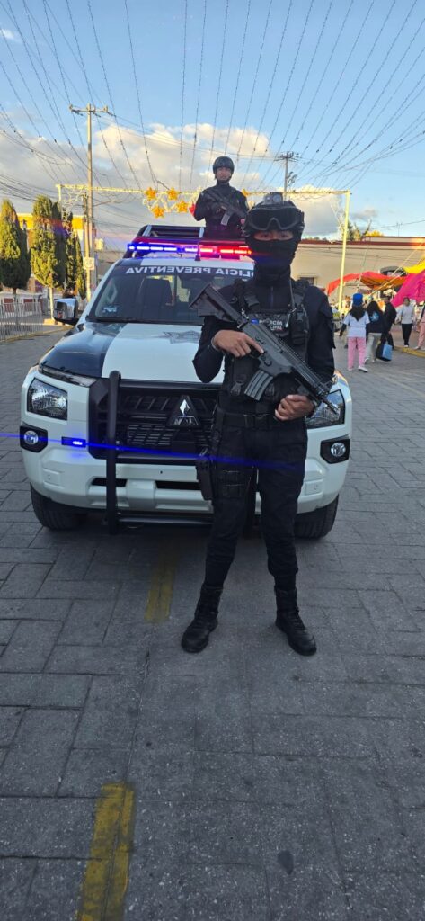 En Amozoc, Margarito de la Rosa entregó patrullas y unidades tácticas