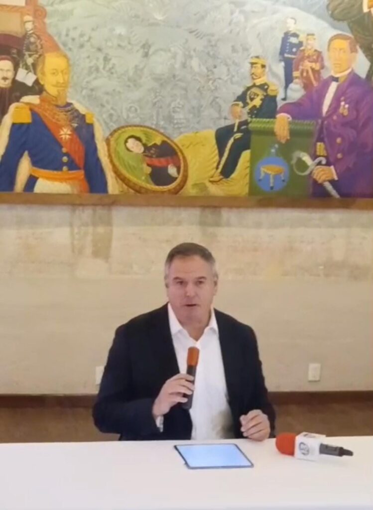 Rodríguez Regordosa presentó sus propuestas como candidato al CCE