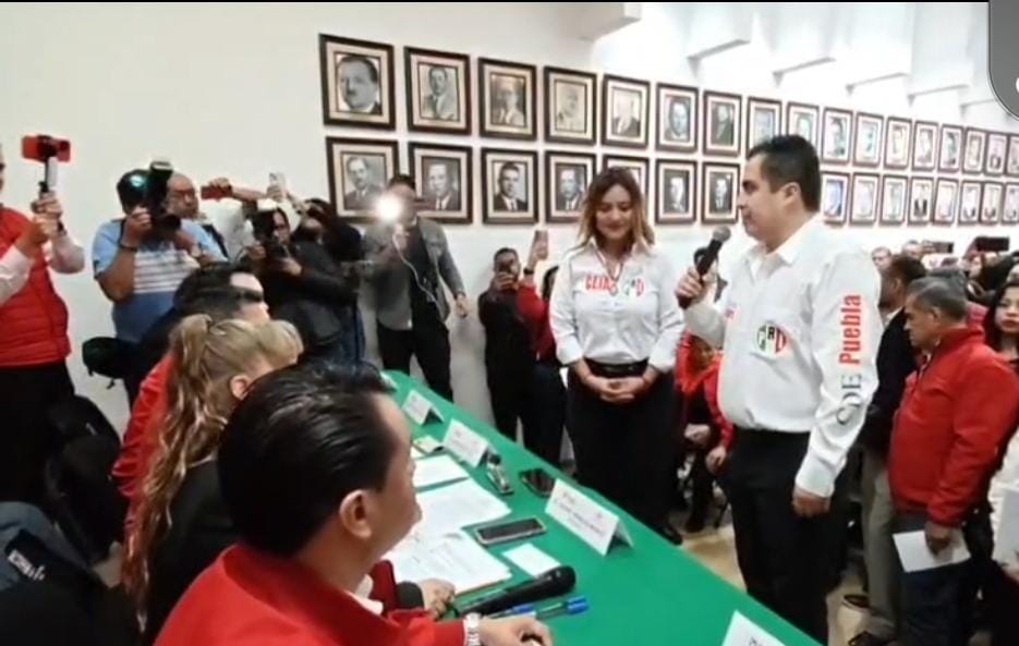 Van por la dirigencia estatal del PRI Xitlalic Ceja y Lorenzo Rivera