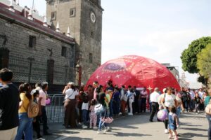 Invitan a visitar el domo sensorial “Sintamos la Navidad”