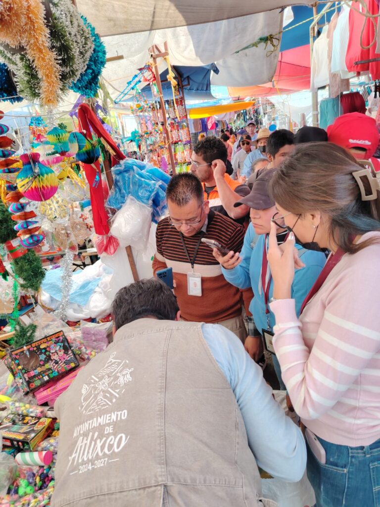 En Atlixco ayuntamiento supervisa que no se venda pirotecnia