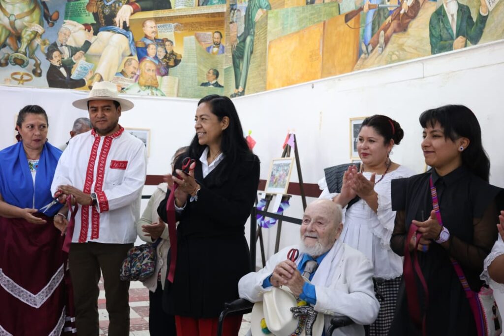 En Atlixco, Ariadna Ayala inauguró exposición “Regreso al Origen” de Antonio Sosa