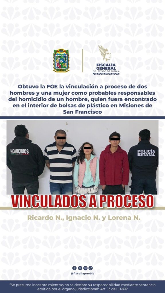 Cayeron los dos hombres y una mujer que embolsaron a su víctima en Misiones de San Francisco, Coronango