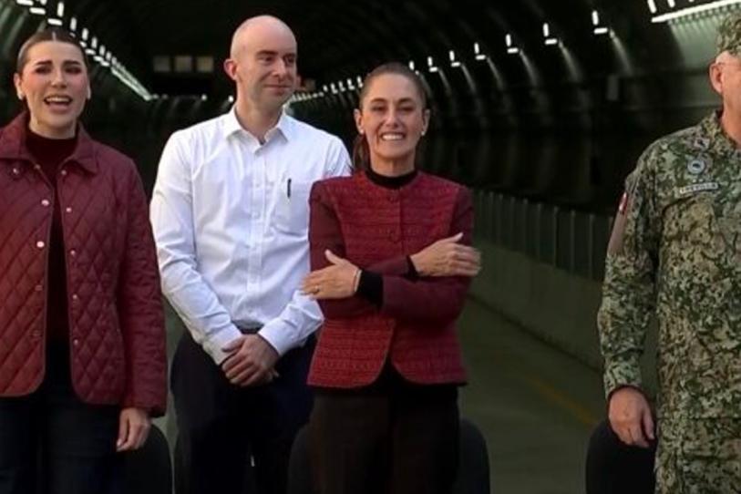 Inaugura Claudia Sheinbaum Viaducto Elevado en Tijuana, Baja California