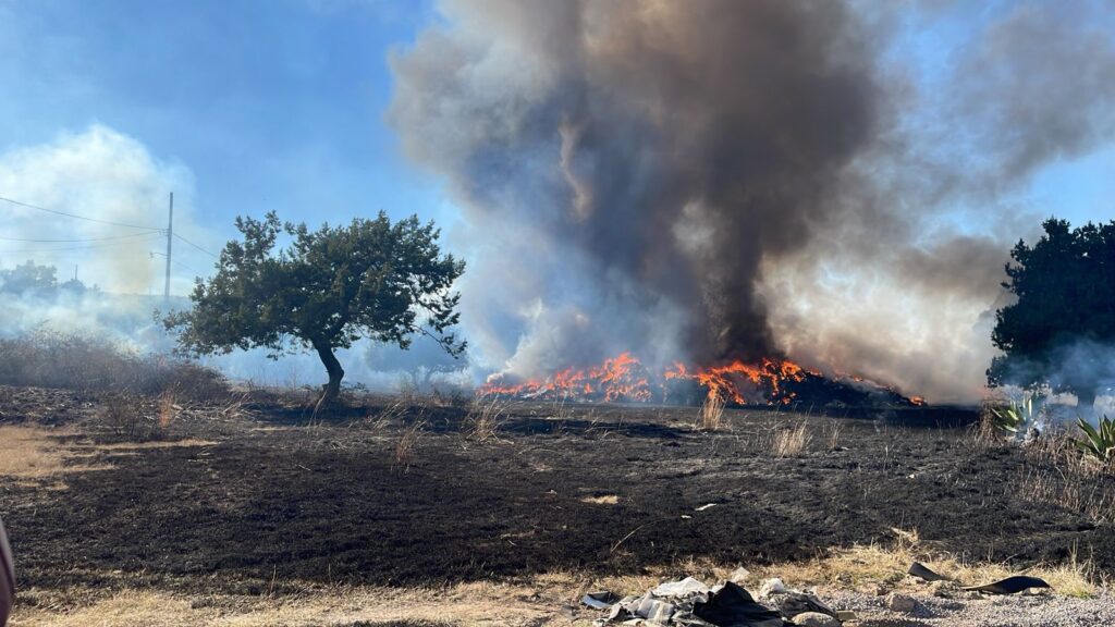 Reportan peligroso incendio en Amozoc