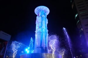 Entregan mantenimiento en la Fuente de los Frailes