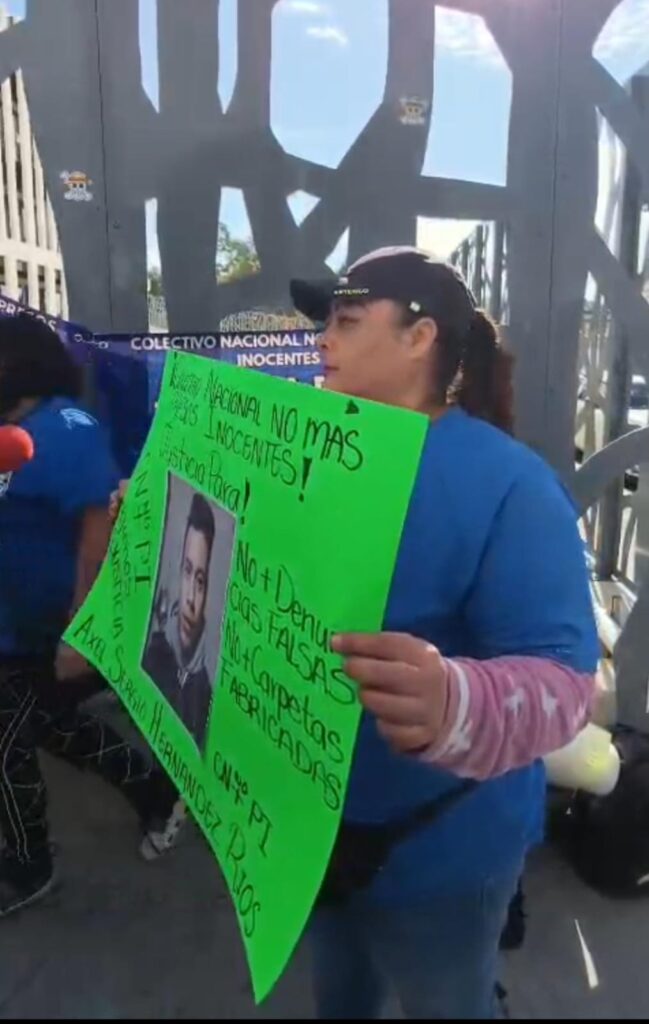 Video: Familiares de presos se manifestaron en el Congreso local