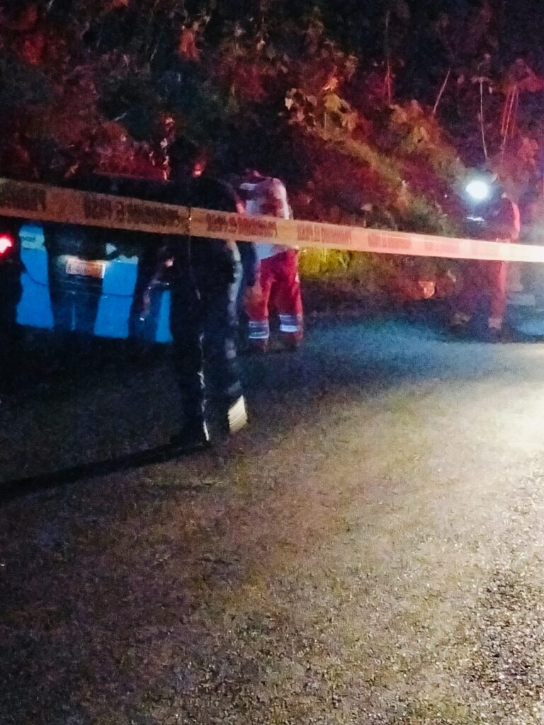 Reportan muerte de taxista por disparos en la zona de Michuca, en Huauchinango