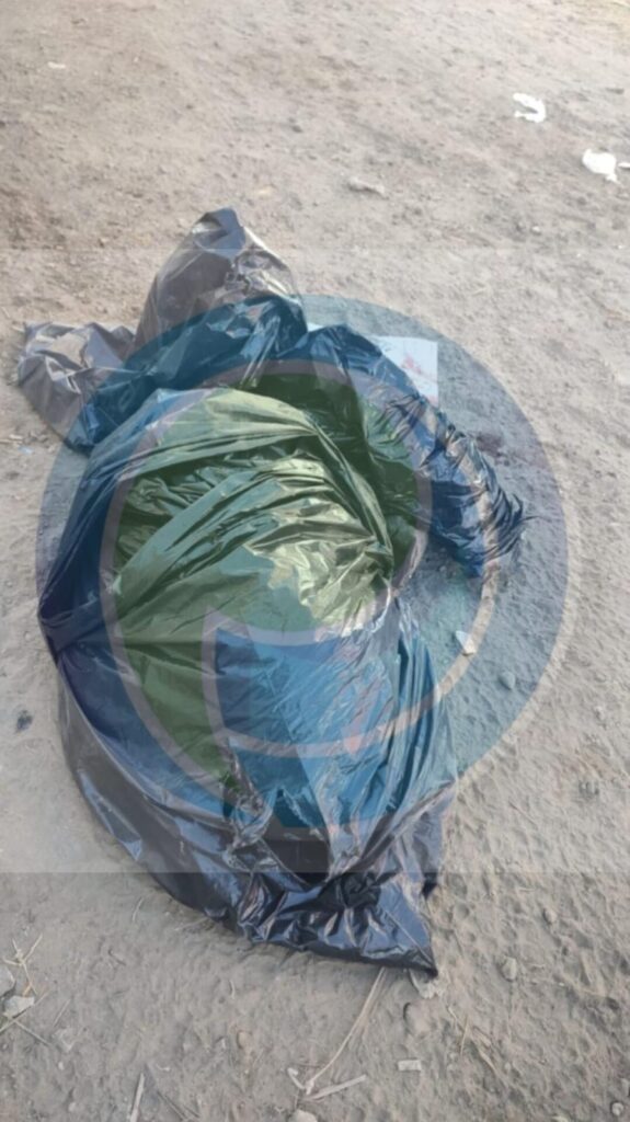 Tiraron bolsas con restos humanos en san Salvador el Verde