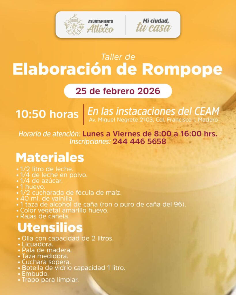 Ariadna Ayala impulsa talleres productivos para mujeres durante febrero en Atlixco