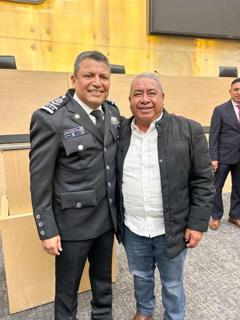 Severiano de la Rosa reconoce y agradece las acciones de seguridad en beneficio del municipio de Amozoc, tras la comparecencia del Secretario de Seguridad Pública