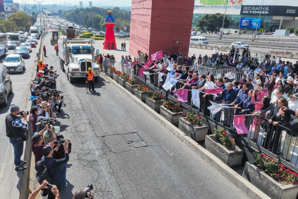 Gobernadora arranca la reconstrucción del Periférico Norte