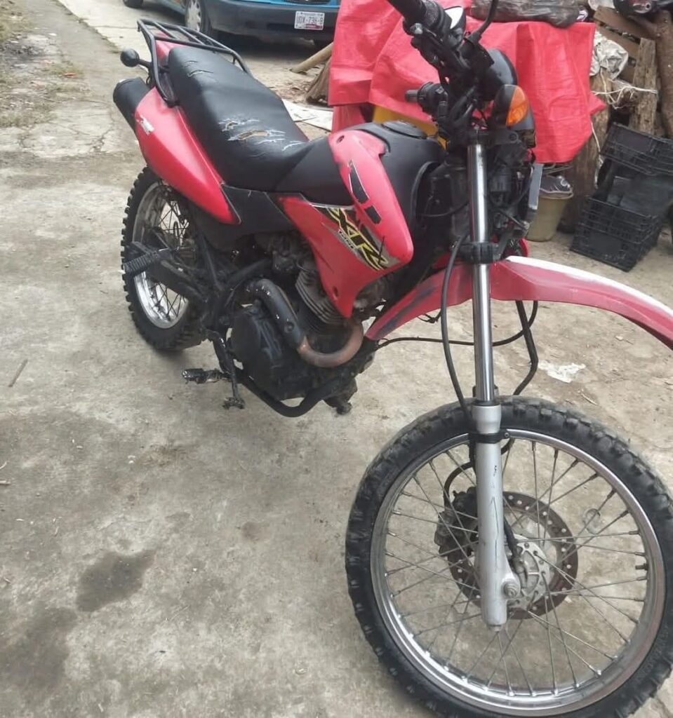 Roban una motocicleta más en Huauchinango