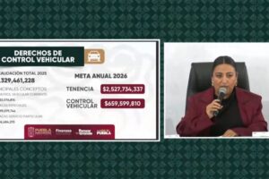 El gobierno de Puebla ha recaudado 335.7 mdp por tenencia, control vehicular y placas