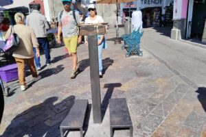 Las alas de la Calle de los Dulces, de nuevo en reparación