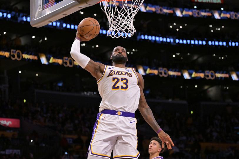 LeBron James irá como suplente al All-Star Game y extiende récord