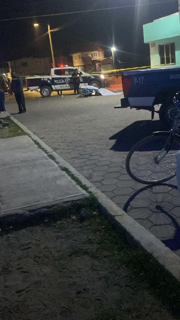 Lo mataron a balazos en Acajete