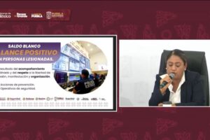 Sin lesionados ni detenidos, movilizaciones del 8M en Puebla