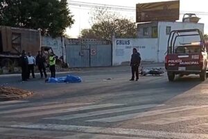 Murió motociclista atropellado por  camión pesado en Tehuacán