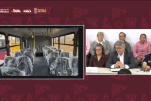 Entregarán apoyo a 39 concesionarios del transporte público en Puebla