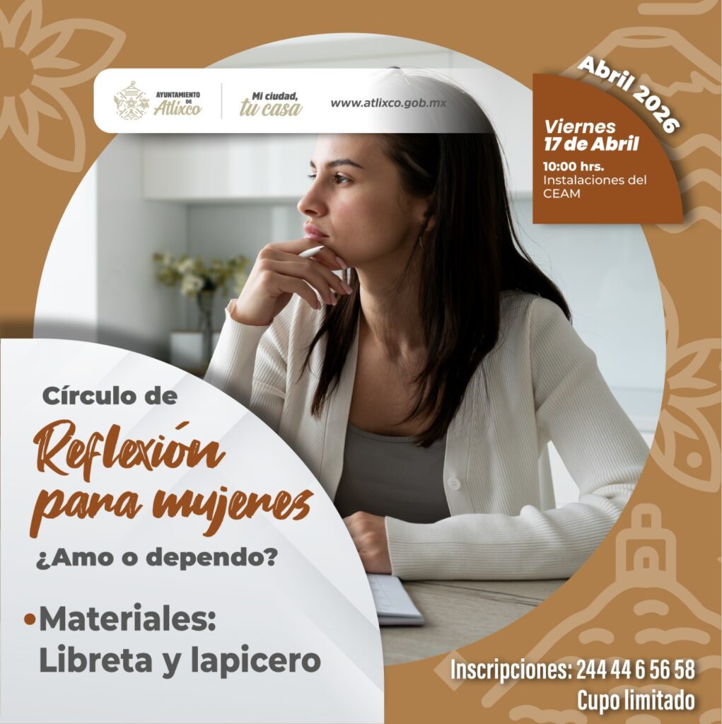 ¡Comienzan en Atlixco los talleres gratuitos para mujeres!