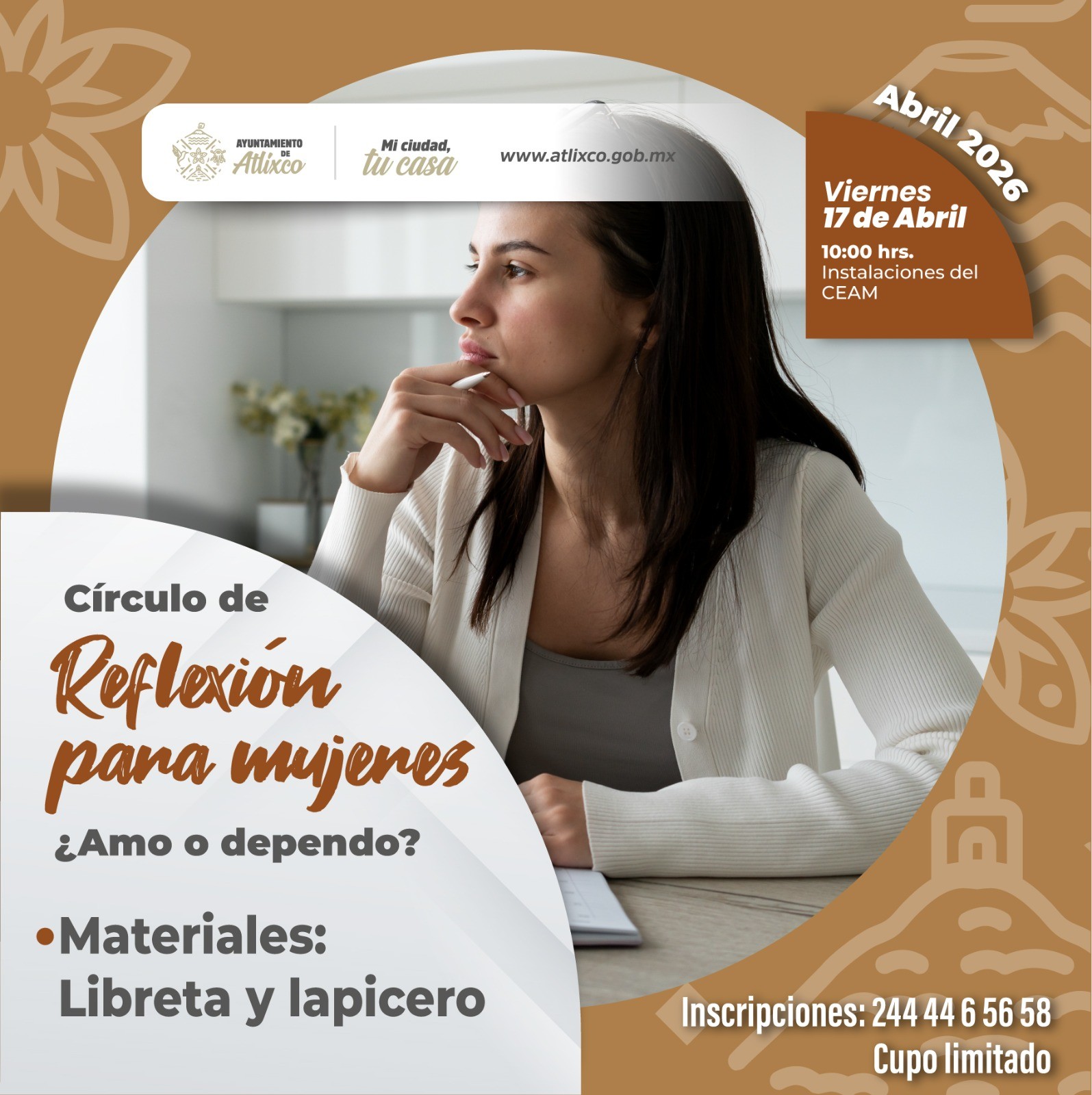 ¡Comienzan en Atlixco los talleres gratuitos para mujeres! - Desde Puebla