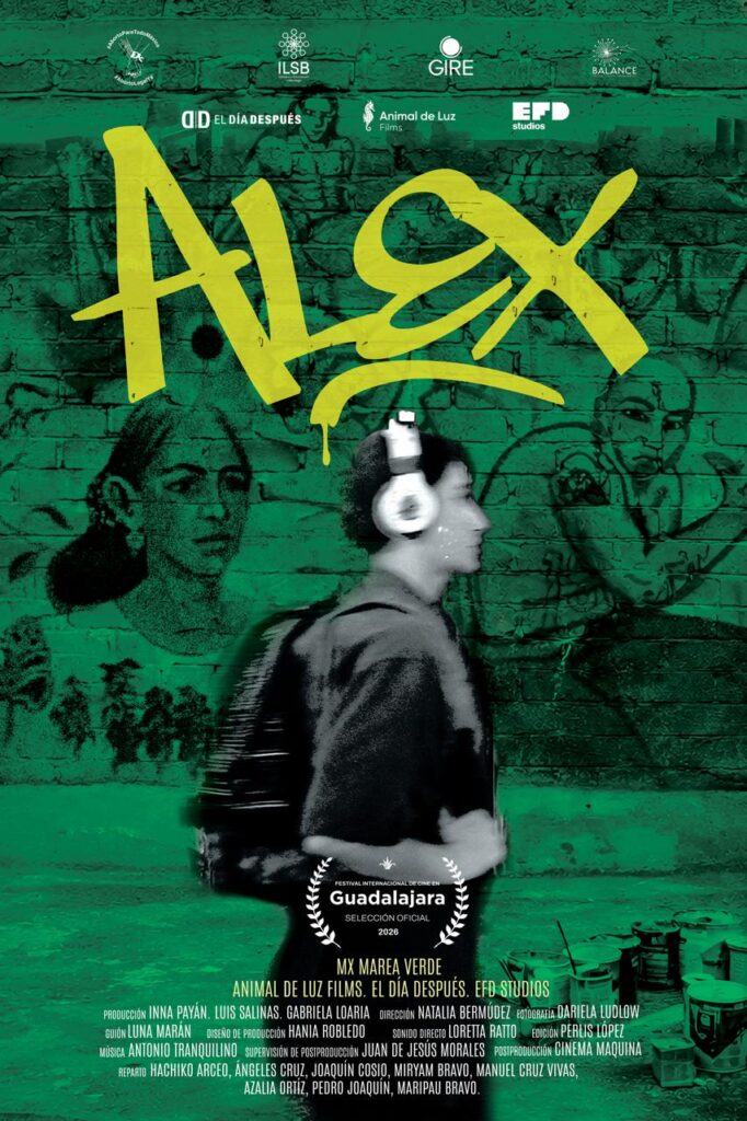 El cortometraje “Alex” de Natalia Bermúdez, tendrá su estreno en función especial en el Festival Internacional de Cine de Guadalajara
