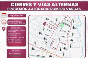 Alerta por cierres y vías alternas este viernes en el Centro Histórico