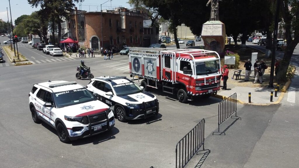 Refuerzan orden y seguridad durante actividades de Semana Santa en Puebla capital 