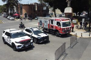 Refuerzan orden y seguridad durante actividades de Semana Santa en Puebla capital