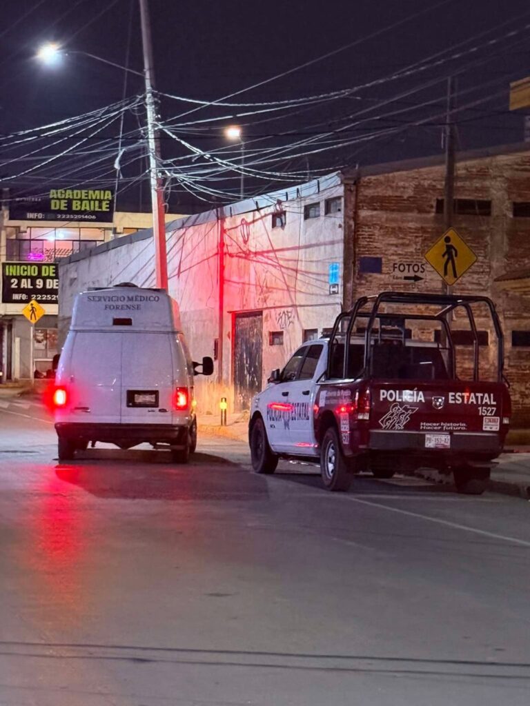 Asesinaron a un hombre en la colonia Romero Vargas de Puebla capital