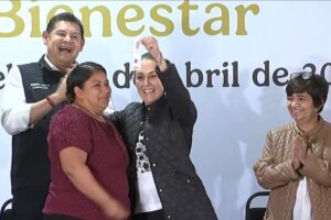Video: Claudia Sheinbaum reconoce el trabajo de Armenta